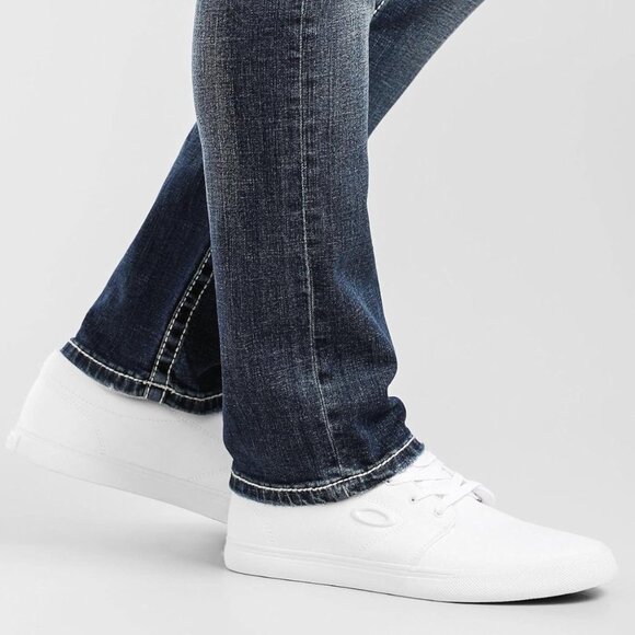 Oakley Cotton Canvas White Split Sneaker Shoe Size 12 NEW - Picture 3 of 9